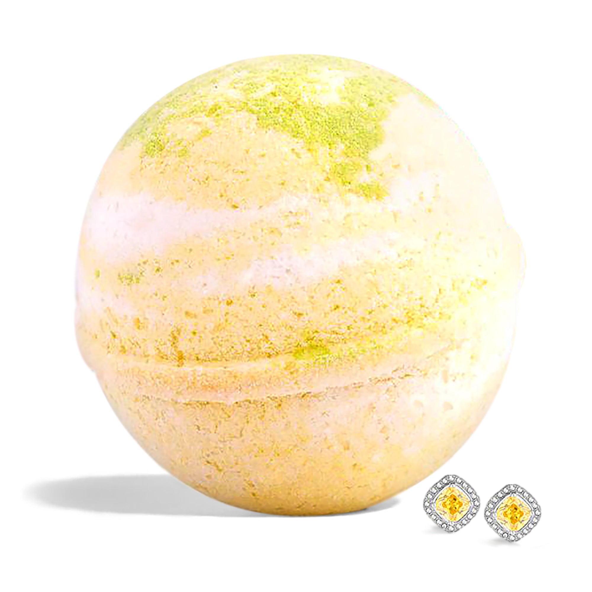Hand Made Tropical Aroma Scent Bath Bomb with Surprise Jewelry, 8oz