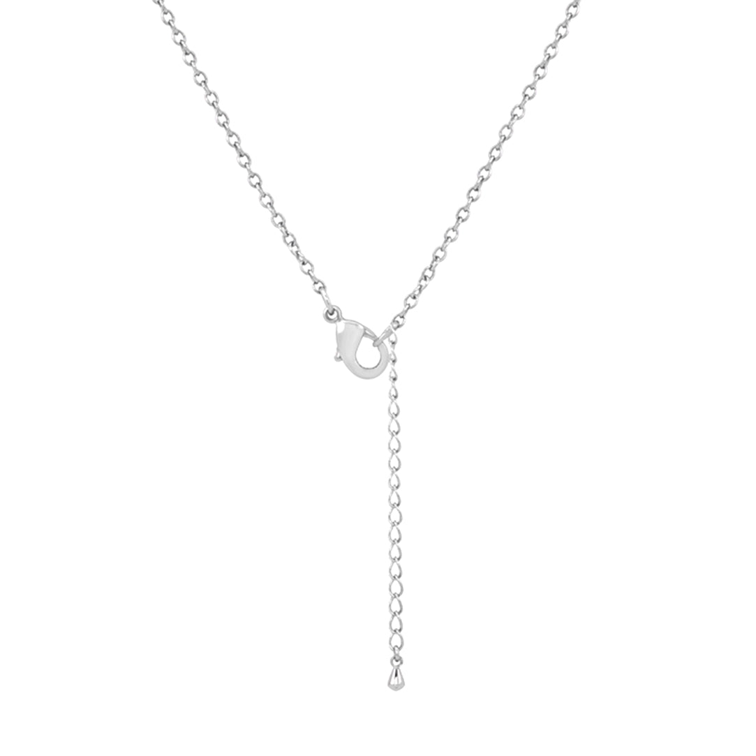 CZ Crown Charm Necklace