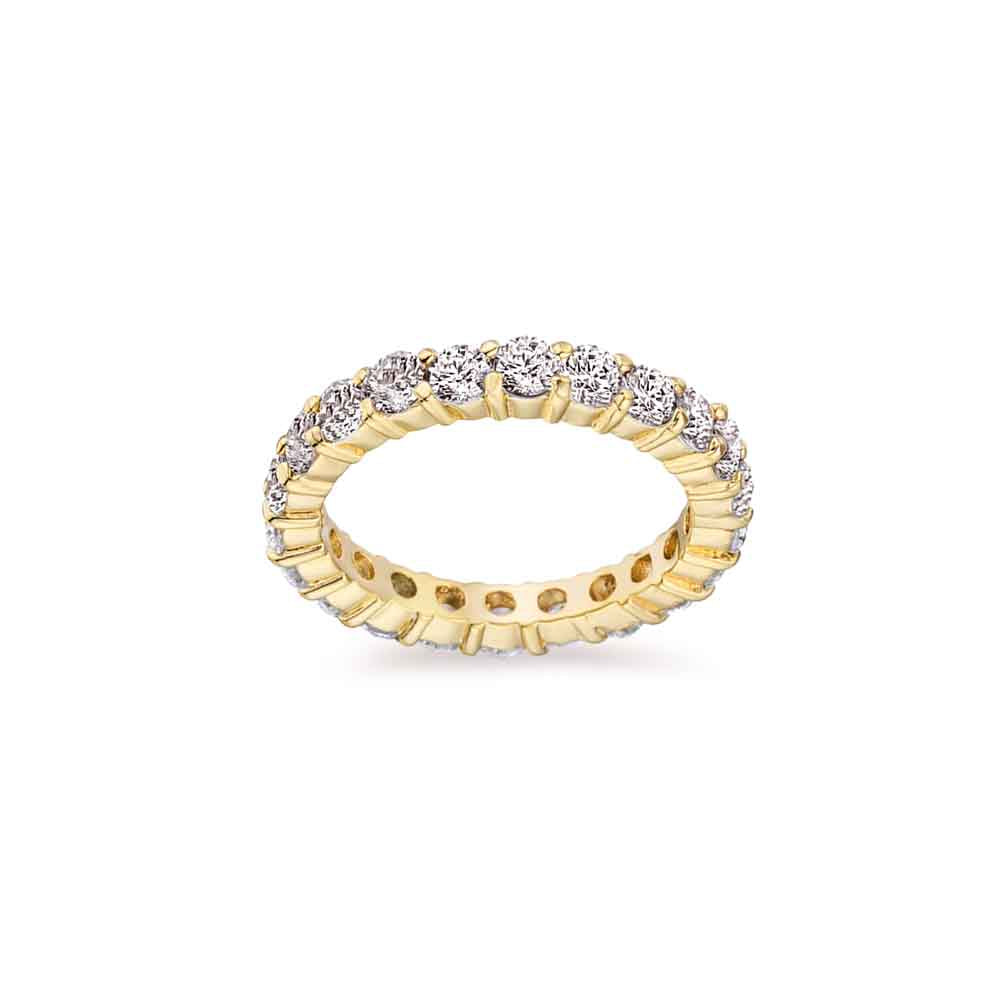 2.42 CTTW Cubic Zirconia Eternity Ring