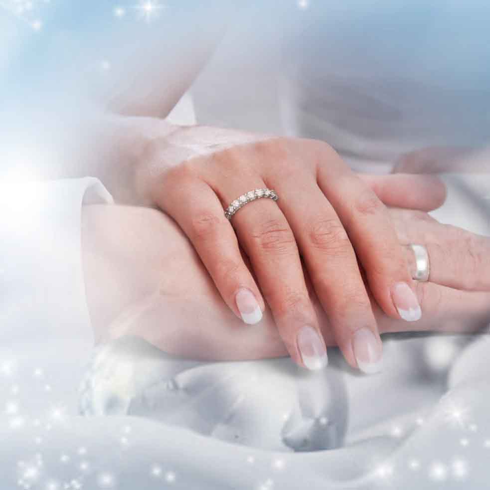 2.42 CTTW Cubic Zirconia Eternity Wedding Band