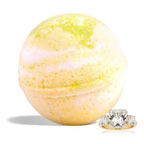 Hand Made Tropical Aroma Scent Bath Bomb with Surprise Jewelry, 8oz