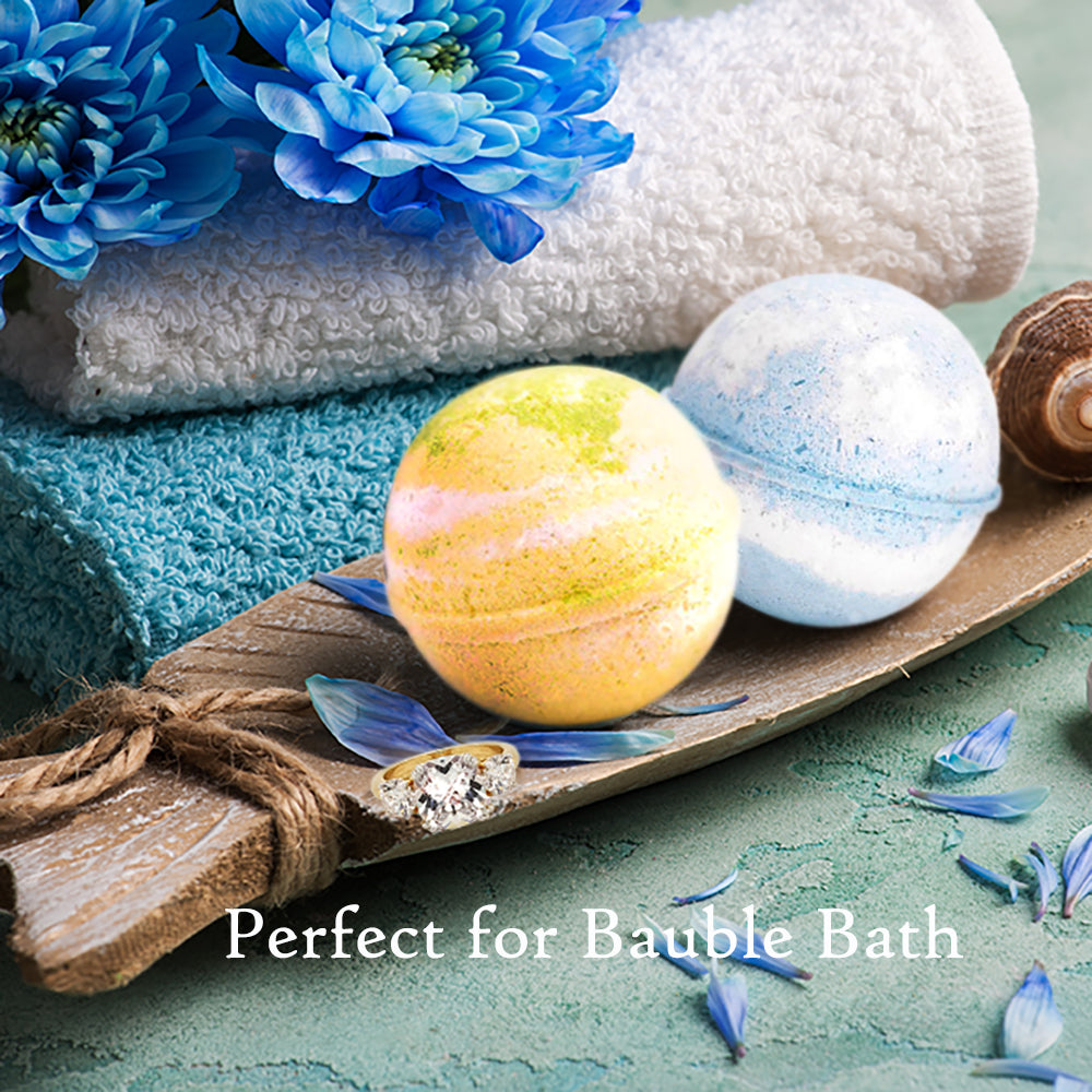 Hand Made Tropical Aroma Scent Bath Bomb with Surprise Jewelry, 8oz