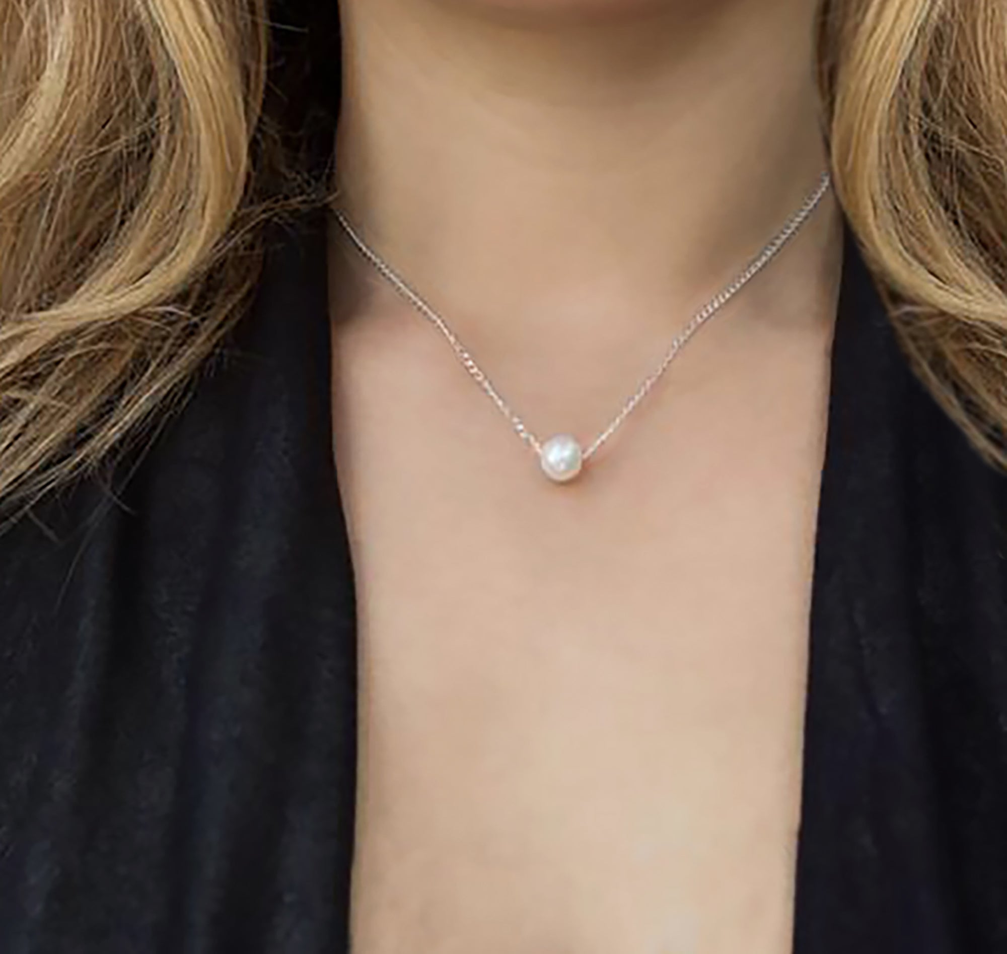 Cultured Freshwater Pearl Threaded Necklace