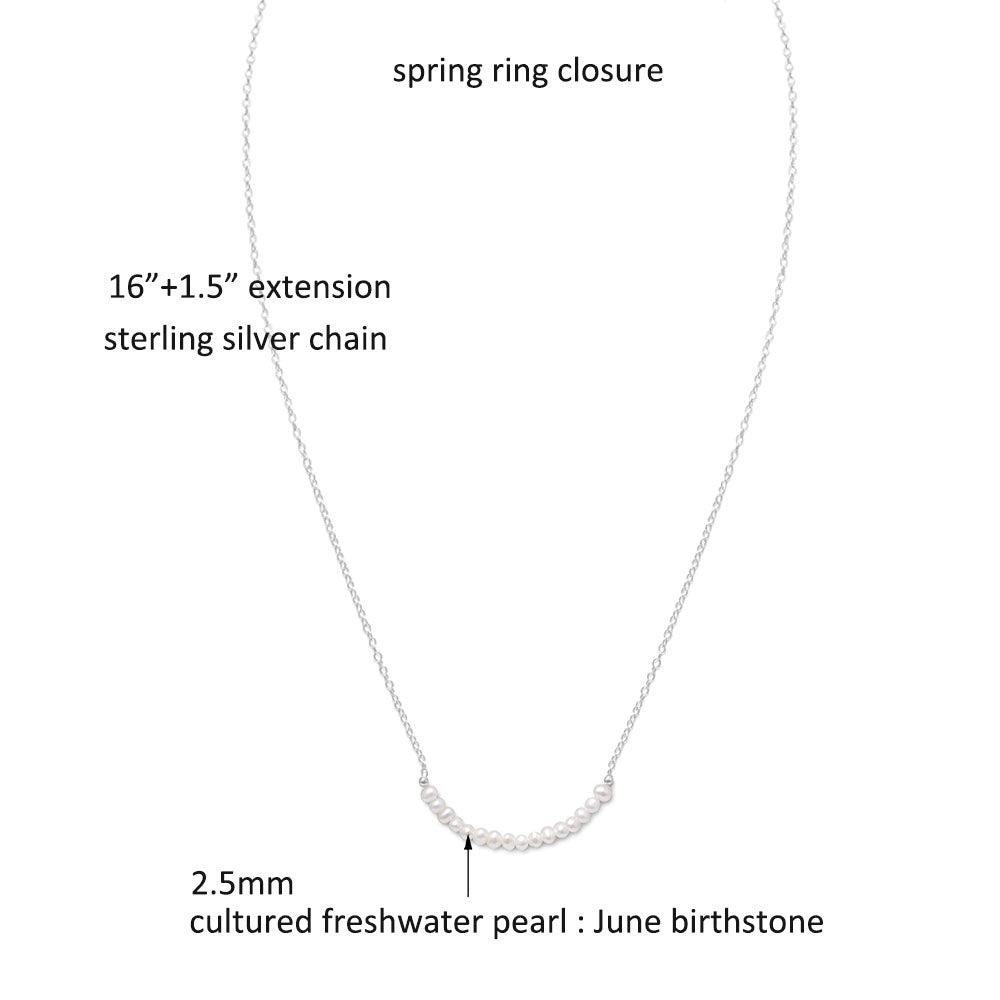 Cultured Freshwater Pearl Beads Necklace