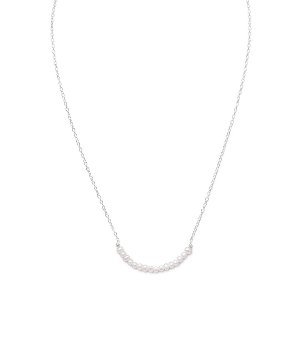 Cultured Freshwater Pearl Beads Necklace