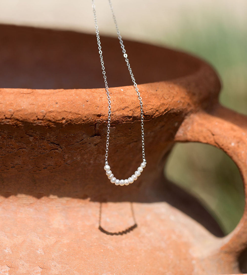 Cultured Freshwater Pearl Beads Necklace