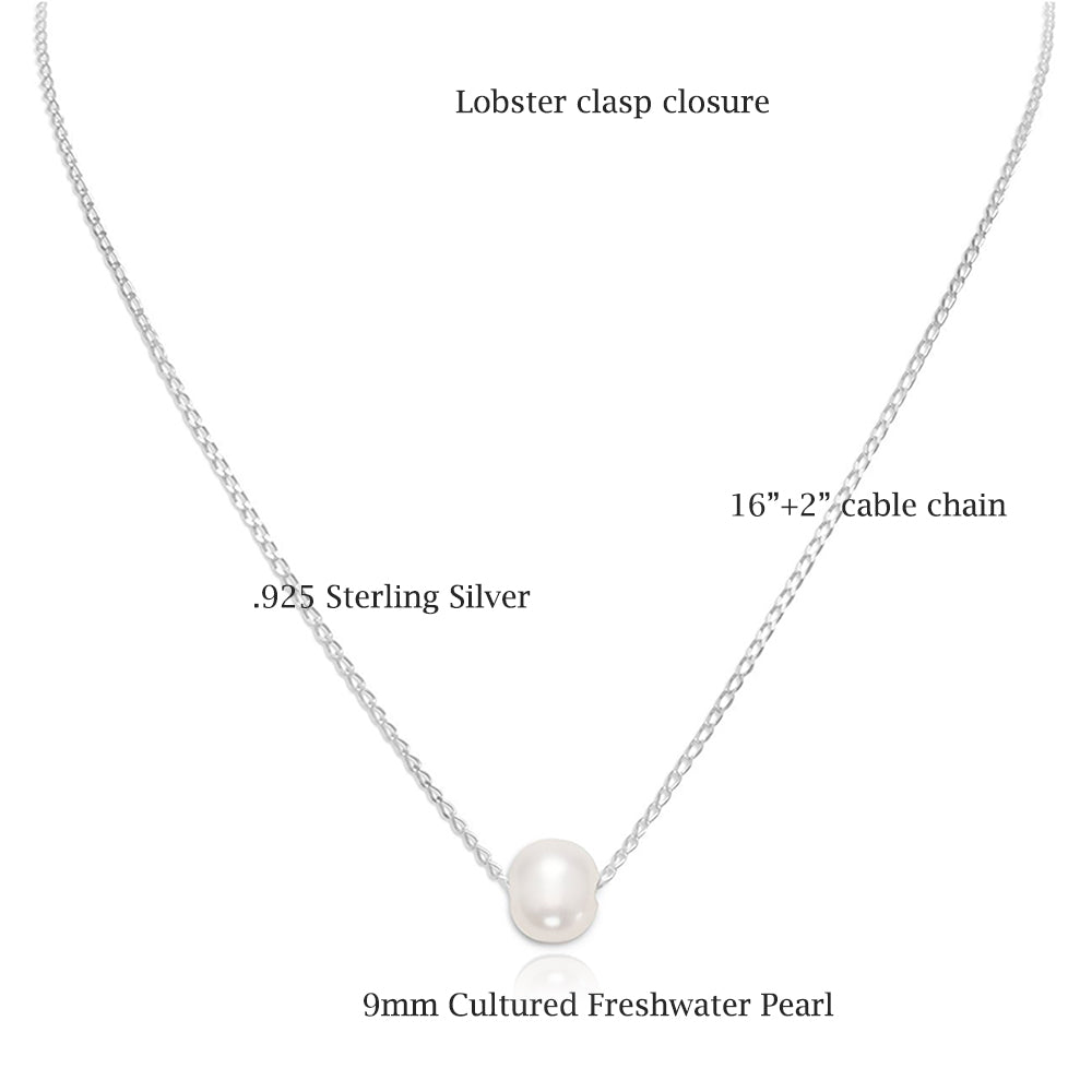 Cultured Freshwater Pearl Threaded Necklace