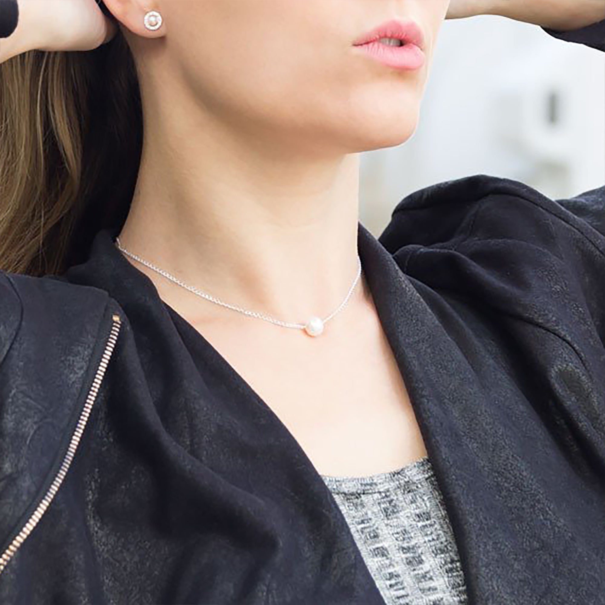 Cultured Freshwater Pearl Threaded Necklace