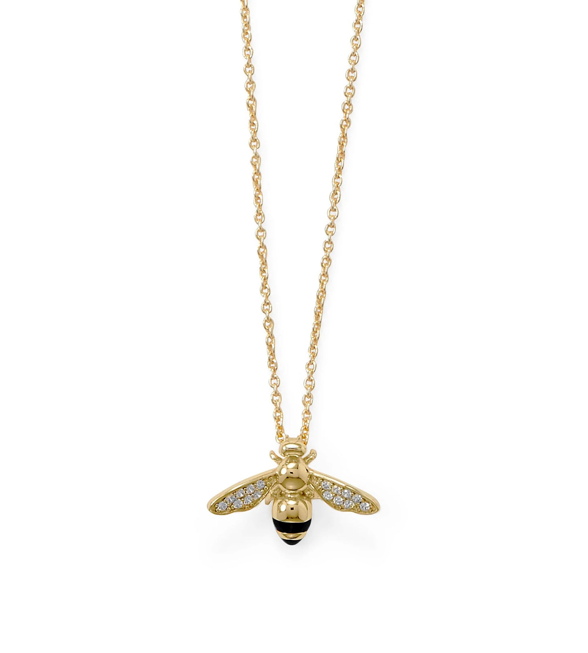 Signity CZ Bee Necklace