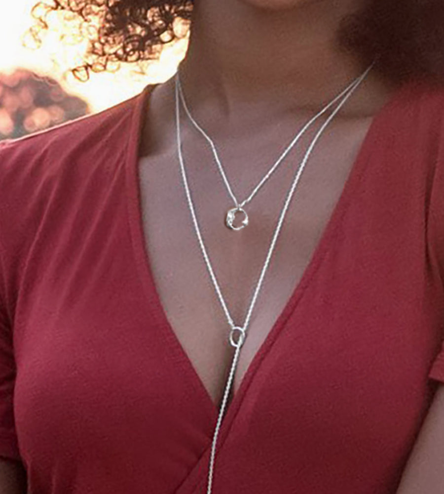 Crescent Moon & Star Necklace