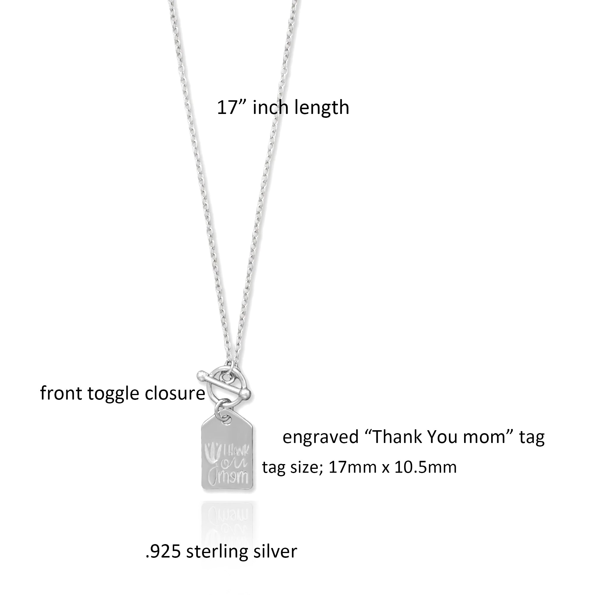 "Thank You Mom" Necklace