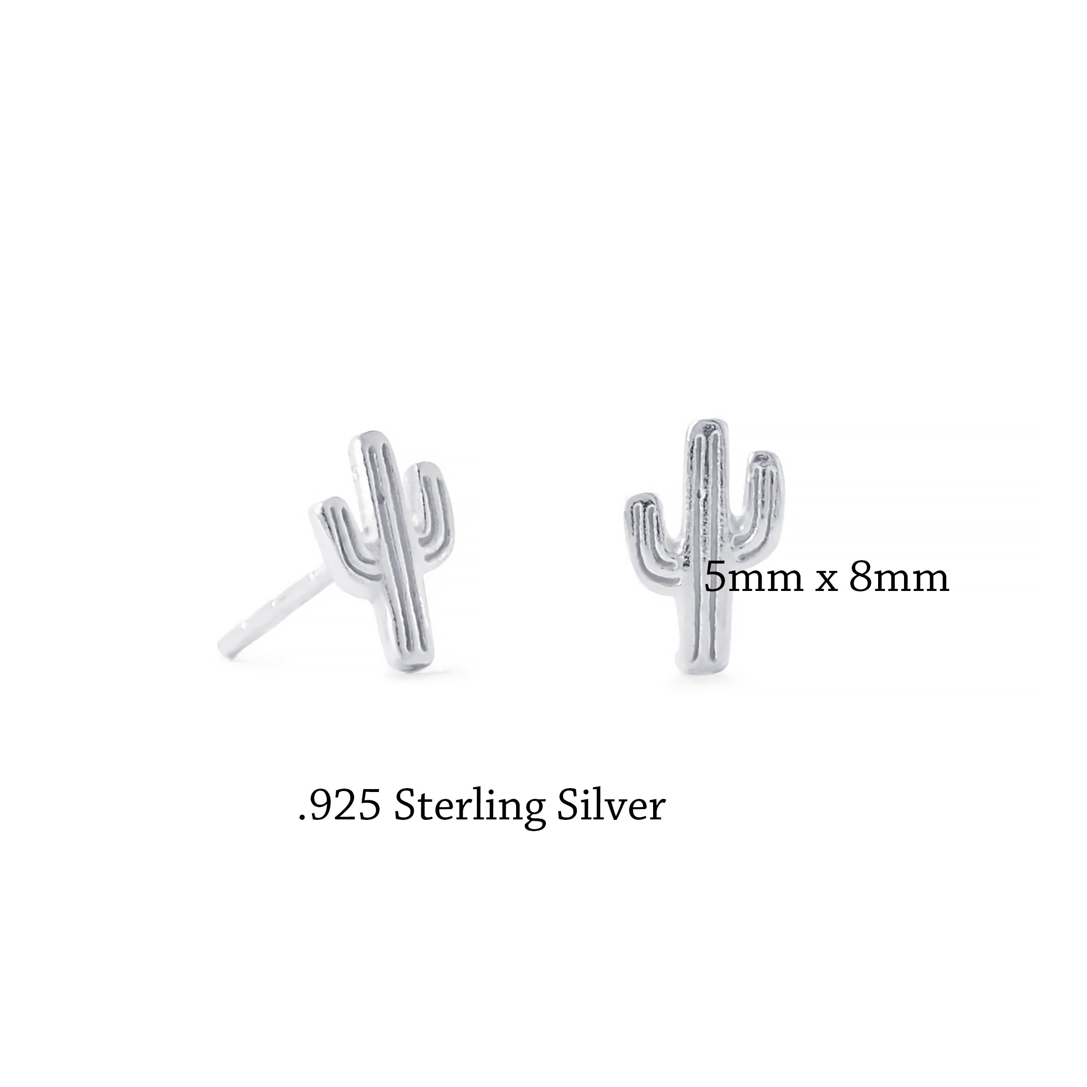 Cactus Stud Earrings