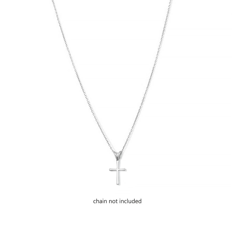 Classic Silver Cross Charm