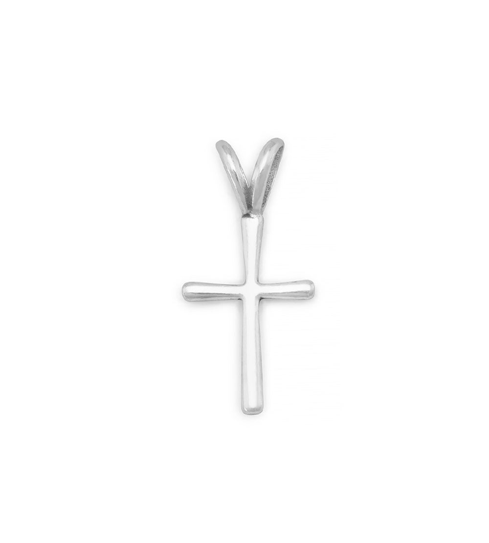 Classic Silver Cross Charm