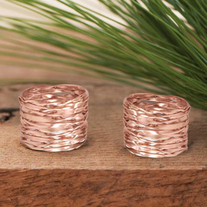 Handmade Intertwined Wide Ring