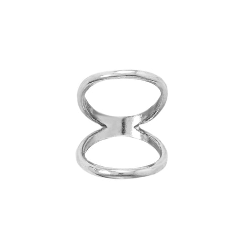 Double Band Knuckle Ring