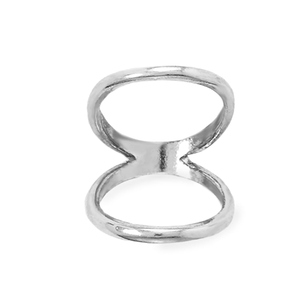 Double Band Knuckle Ring
