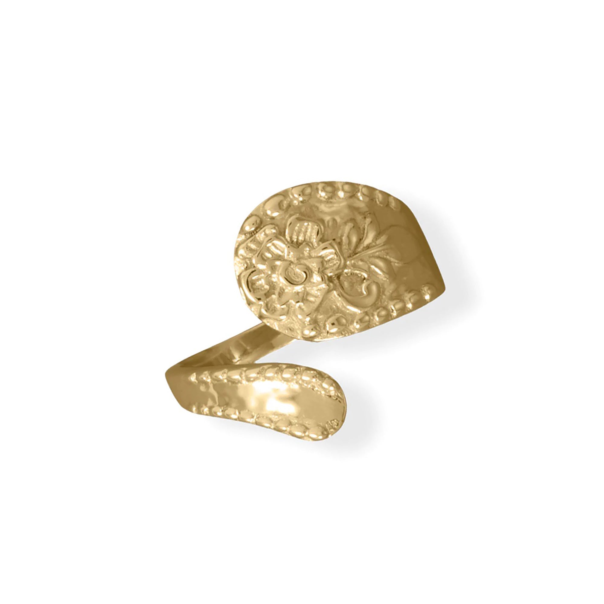 Floral Spoon Ring
