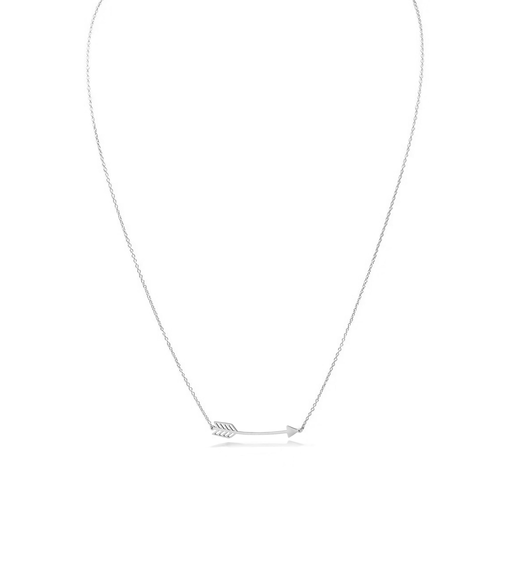 Silver Arrow Necklace