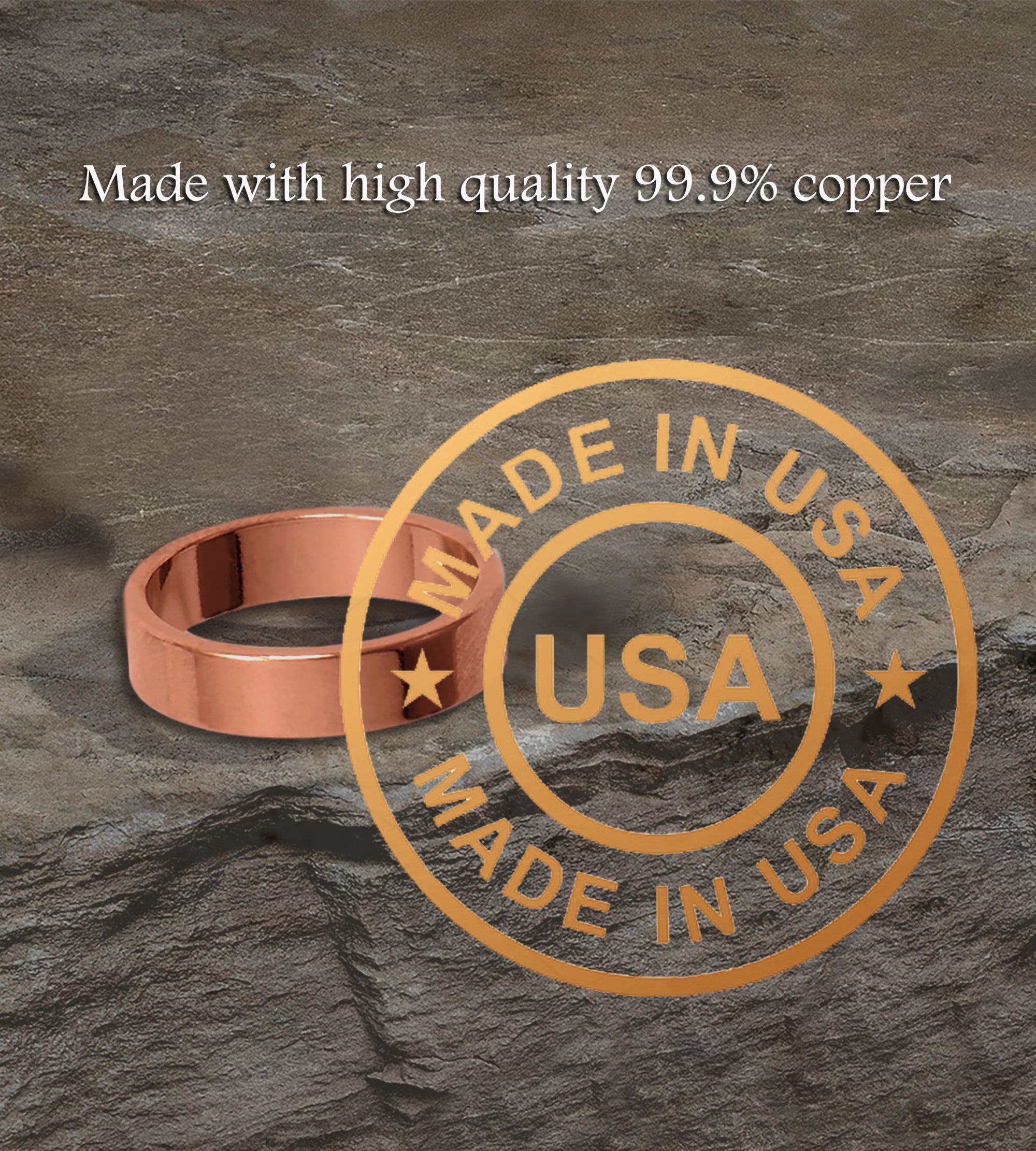 Uncoated Solid Flat Copper Ring
