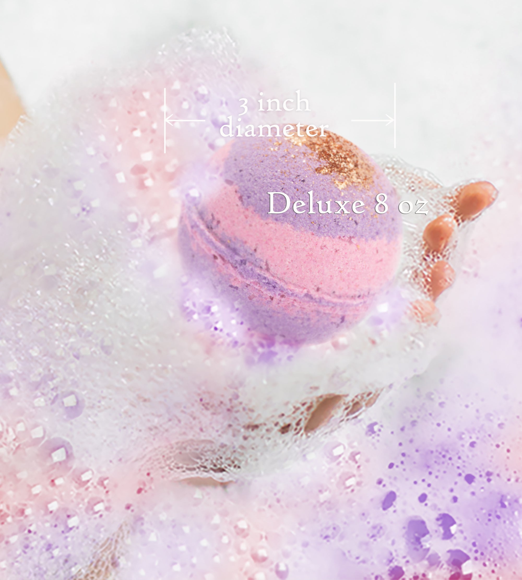 Hand Made Spiced Fruit Scent Bath Bomb with Surprise Jewelry, 8oz