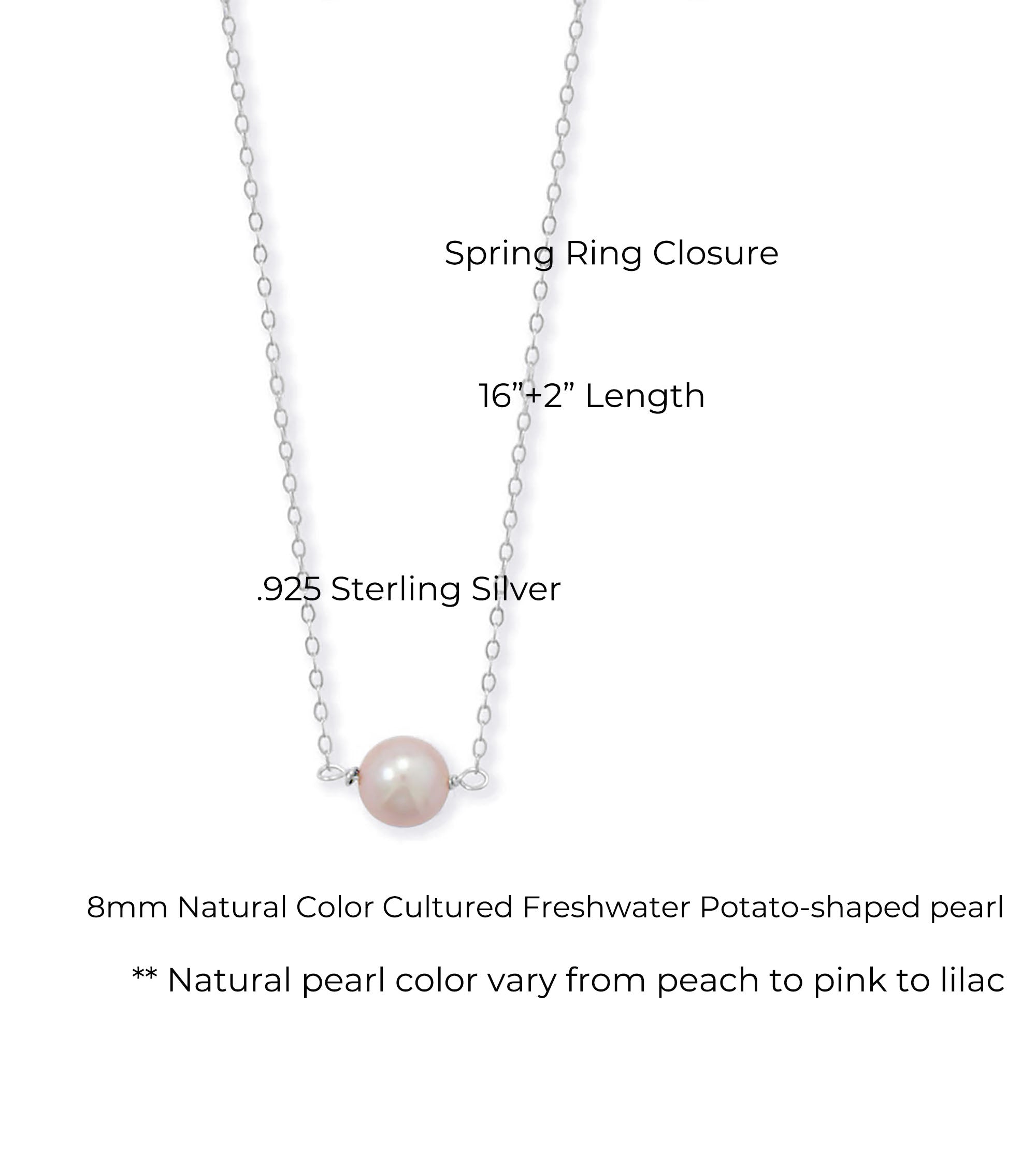 Freshwater Potato Pearl Necklace