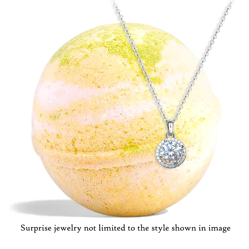 Hand Made Tropical Aroma Scent Bath Bomb with Surprise Jewelry, 8oz