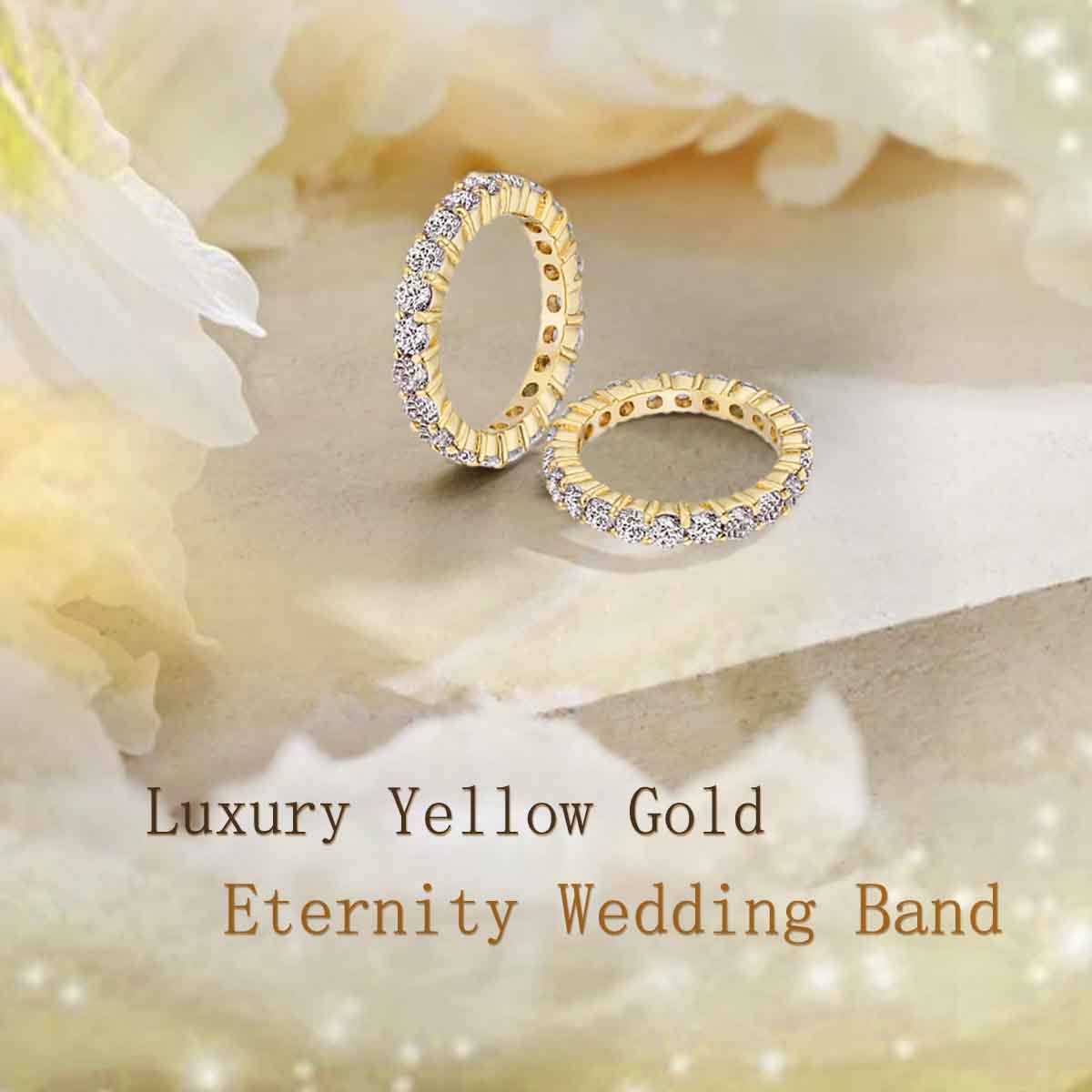 2.42 CTTW Cubic Zirconia Eternity Ring