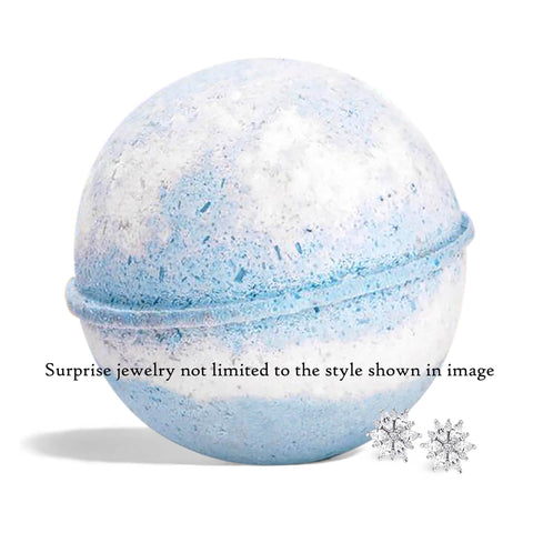 Hand Made Fresh Scent Surprise Jewelry Bath Bomb, 8oz