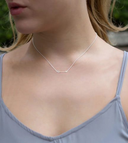 Silver Arrow Necklace